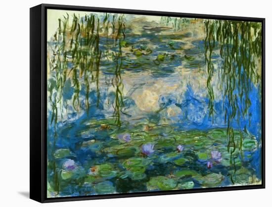 Nympheas,1916-1919 Canvas,150 x 200 cm Inv. 51 64.-Claude Monet-Framed Stretched Canvas