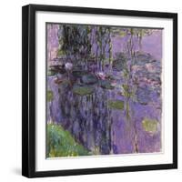 Nympheas, 1916-19-Claude Monet-Framed Giclee Print