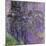 Nympheas, 1916-19-Claude Monet-Mounted Giclee Print