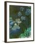 Nympheas and agapantes,1914-1917 Canvas,140 x 120 cm Inv. 5084.-Claude Monet-Framed Giclee Print