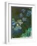 Nympheas and agapantes,1914-1917 Canvas,140 x 120 cm Inv. 5084.-Claude Monet-Framed Giclee Print