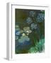 Nympheas and agapantes,1914-1917 Canvas,140 x 120 cm Inv. 5084.-Claude Monet-Framed Giclee Print