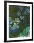 Nympheas and agapantes,1914-1917 Canvas,140 x 120 cm Inv. 5084.-Claude Monet-Framed Giclee Print