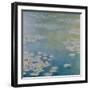 Nympheas at Giverny, 1908-Claude Monet-Framed Giclee Print