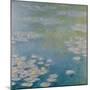 Nympheas at Giverny, 1908-Claude Monet-Mounted Giclee Print