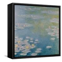 Nympheas at Giverny, 1908-Claude Monet-Framed Stretched Canvas
