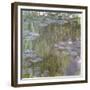 Nympheas at Giverny, 1918-Claude Monet-Framed Giclee Print