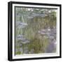 Nympheas at Giverny, 1918-Claude Monet-Framed Giclee Print