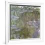 Nympheas at Giverny, 1918-Claude Monet-Framed Giclee Print