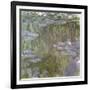 Nympheas at Giverny, 1918-Claude Monet-Framed Giclee Print