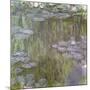 Nympheas at Giverny, 1918-Claude Monet-Mounted Giclee Print