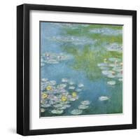 Nympheas at Giverny-Claude Monet-Framed Art Print