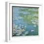 Nympheas at Giverny-Claude Monet-Framed Art Print