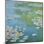 Nympheas at Giverny-Claude Monet-Mounted Art Print