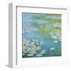 Nympheas at Giverny-Claude Monet-Framed Giclee Print