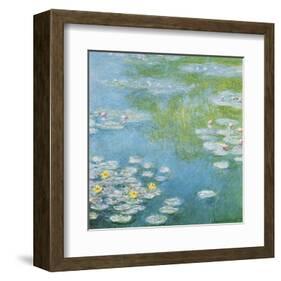 Nympheas at Giverny-Claude Monet-Framed Giclee Print