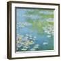 Nympheas at Giverny-Claude Monet-Framed Giclee Print