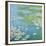 Nympheas at Giverny-Claude Monet-Framed Giclee Print