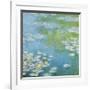 Nympheas at Giverny-Claude Monet-Framed Giclee Print