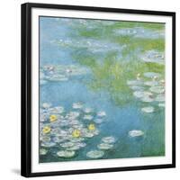 Nympheas at Giverny-Claude Monet-Framed Giclee Print