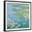 Nympheas at Giverny-Claude Monet-Framed Giclee Print