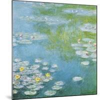 Nympheas at Giverny-Claude Monet-Mounted Giclee Print