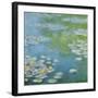 Nympheas at Giverny-Claude Monet-Framed Art Print