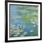 Nympheas at Giverny-Claude Monet-Framed Art Print