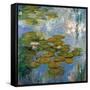 Nympheas  - Bassin Aux Nenuphars a Giverny - Peinture De Claude Monet (1840-1926), Huile Sur Toile-Claude Monet-Framed Stretched Canvas