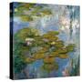 Nympheas  - Bassin Aux Nenuphars a Giverny - Peinture De Claude Monet (1840-1926), Huile Sur Toile-Claude Monet-Stretched Canvas