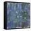 Nymphéas Bleus (Blue Water Lilies) by Claude Monet-Claude Monet-Framed Stretched Canvas