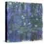 Nymphéas Bleus (Blue Water Lilies) by Claude Monet-Claude Monet-Stretched Canvas