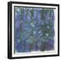 Nymphéas Bleus (Blue Water Lilies) by Claude Monet-Claude Monet-Framed Giclee Print