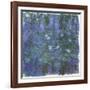 Nymphéas Bleus (Blue Water Lilies) by Claude Monet-Claude Monet-Framed Giclee Print