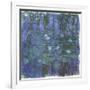 Nymphéas Bleus (Blue Water Lilies) by Claude Monet-Claude Monet-Framed Giclee Print