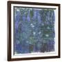 Nymphéas Bleus (Blue Water Lilies) by Claude Monet-Claude Monet-Framed Giclee Print