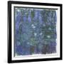 Nymphéas Bleus (Blue Water Lilies) by Claude Monet-Claude Monet-Framed Giclee Print