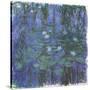 Nymphéas Bleus (Blue Water Lilies) by Claude Monet-Claude Monet-Stretched Canvas