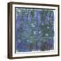 Nymphéas Bleus (Blue Water Lilies) by Claude Monet-Claude Monet-Framed Giclee Print