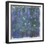 Nymphéas Bleus (Blue Water Lilies) by Claude Monet-Claude Monet-Framed Giclee Print