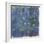 Nymphéas Bleus (Blue Water Lilies) by Claude Monet-Claude Monet-Framed Giclee Print