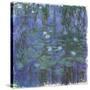 Nymphéas Bleus (Blue Water Lilies) by Claude Monet-Claude Monet-Stretched Canvas