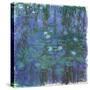 Nymphéas Bleus (Blue Water Lilies) by Claude Monet-Fine Art-Stretched Canvas