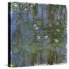 Nympheas Bleus-Claude Monet-Stretched Canvas