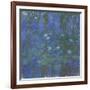 Nymphéas bleus-Claude Monet-Framed Giclee Print