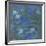 Nymphéas bleus-Claude Monet-Framed Giclee Print