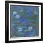 Nymphéas bleus-Claude Monet-Framed Giclee Print