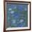 Nymphéas bleus-Claude Monet-Framed Giclee Print