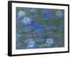 Nymphéas bleus-Claude Monet-Framed Giclee Print