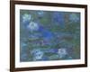 Nymphéas bleus-Claude Monet-Framed Giclee Print